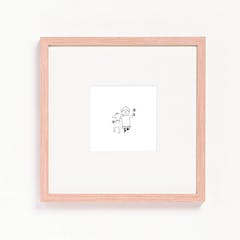 額装プリント「Brookie and Her Lamb」(300サイズ)2